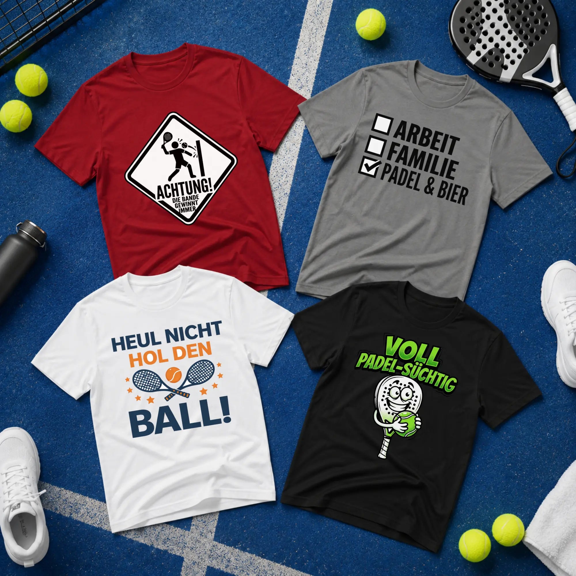 Lustige Padel Shirts