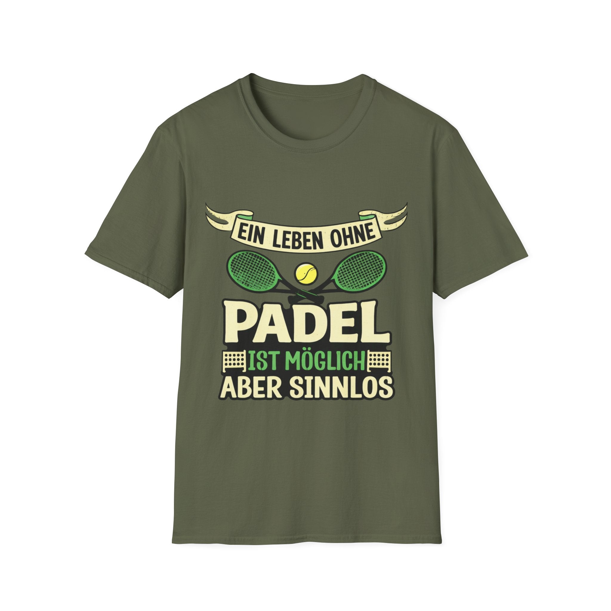 Ein Leben ohne Padel ist möglich aber sinnlos T-Shirt