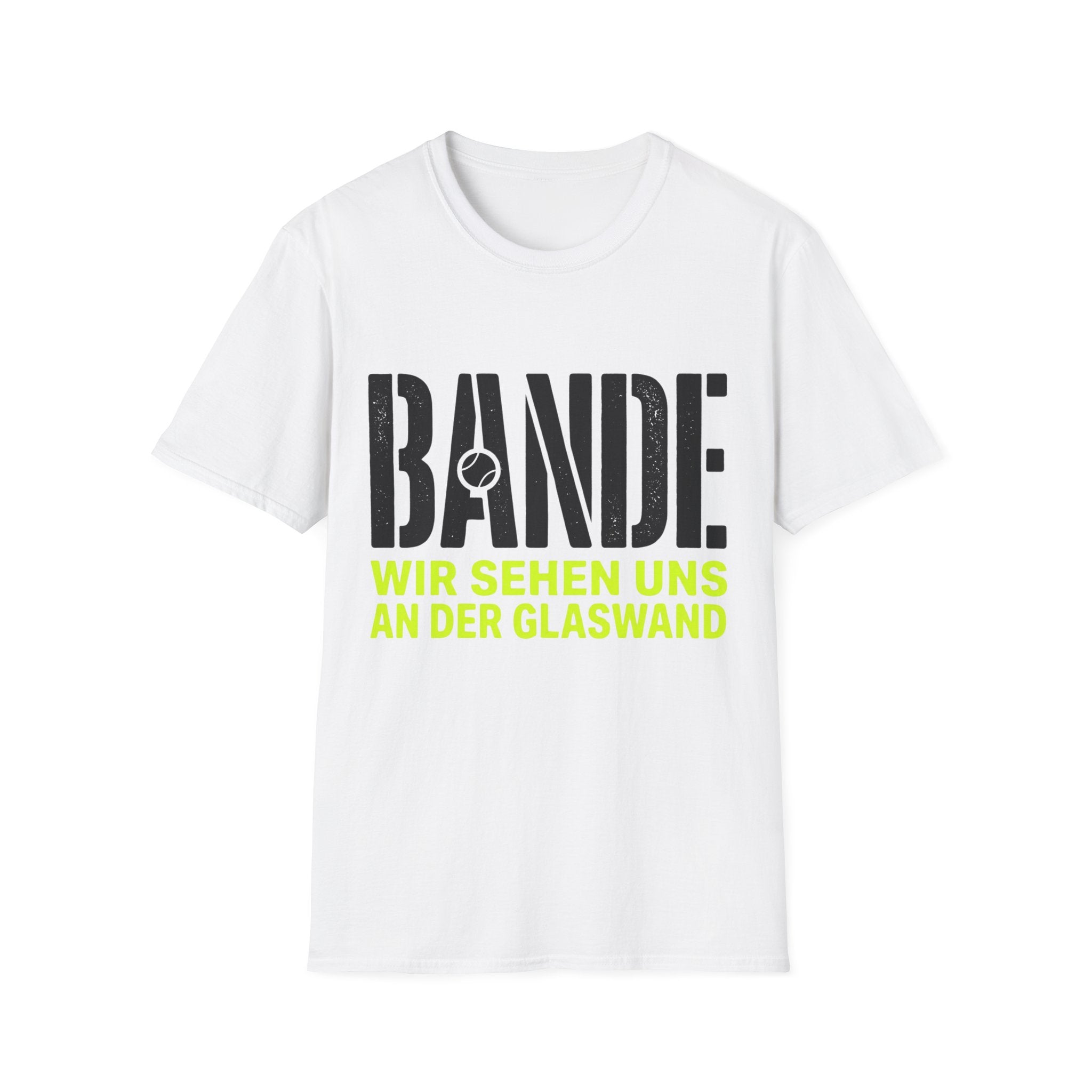 Bande wir sehen uns an der Glaswand T-Shirt