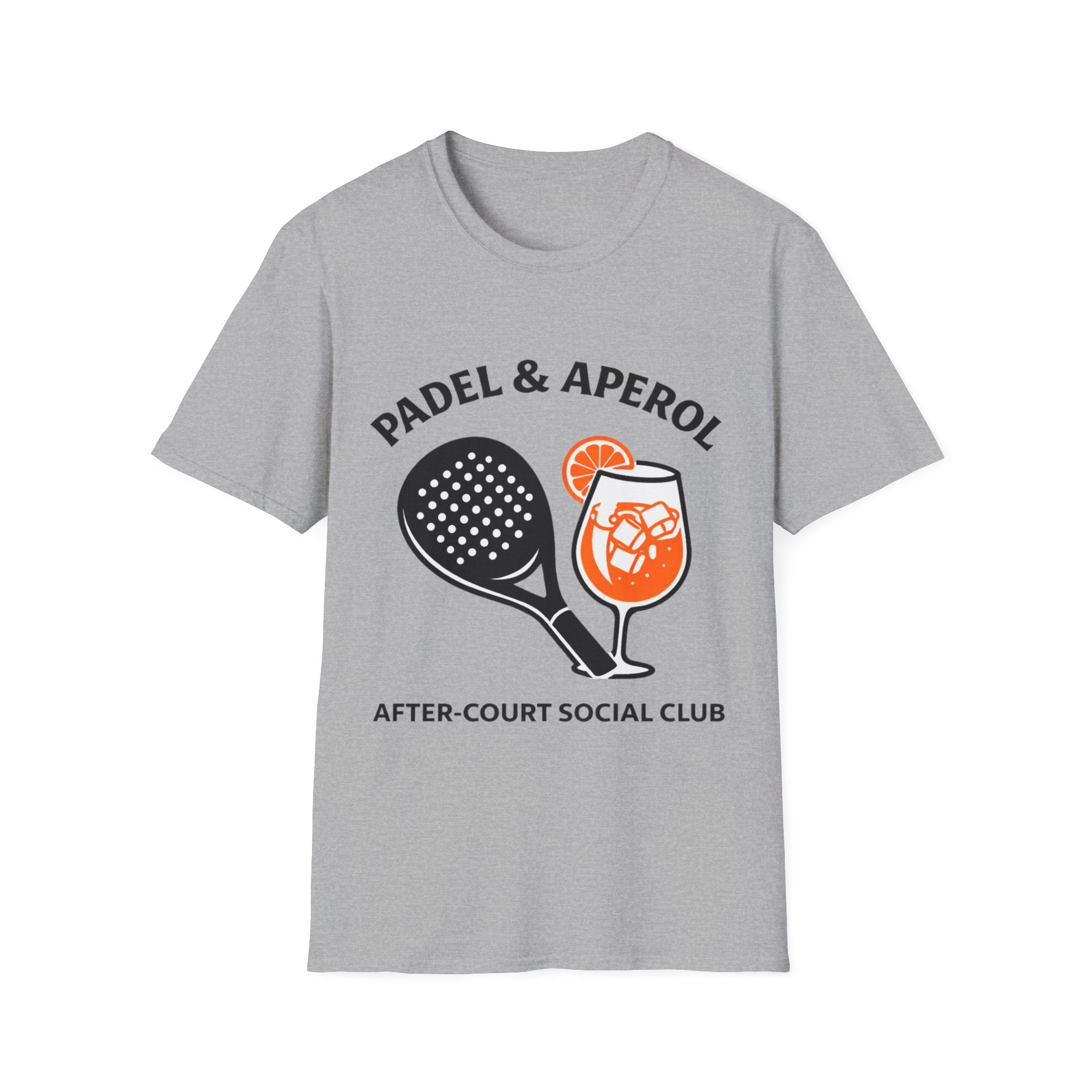 Padel & Aperol after-Court Social Club T‑Shirt