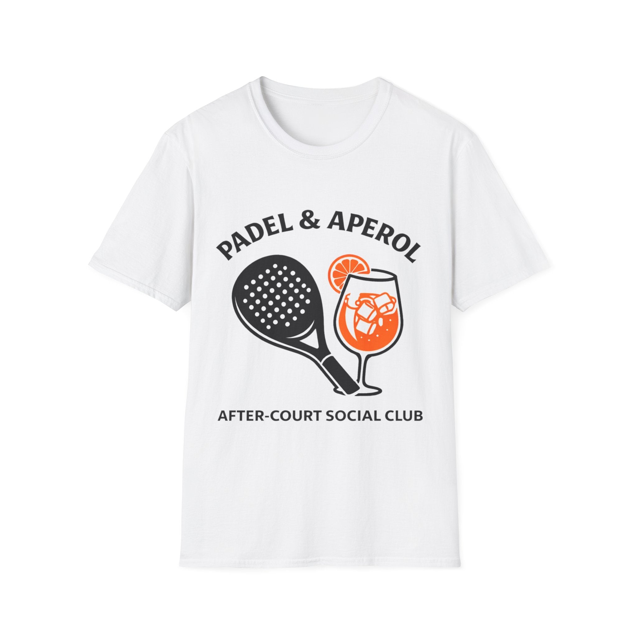 Padel & Aperol after-Court Social Club T‑Shirt
