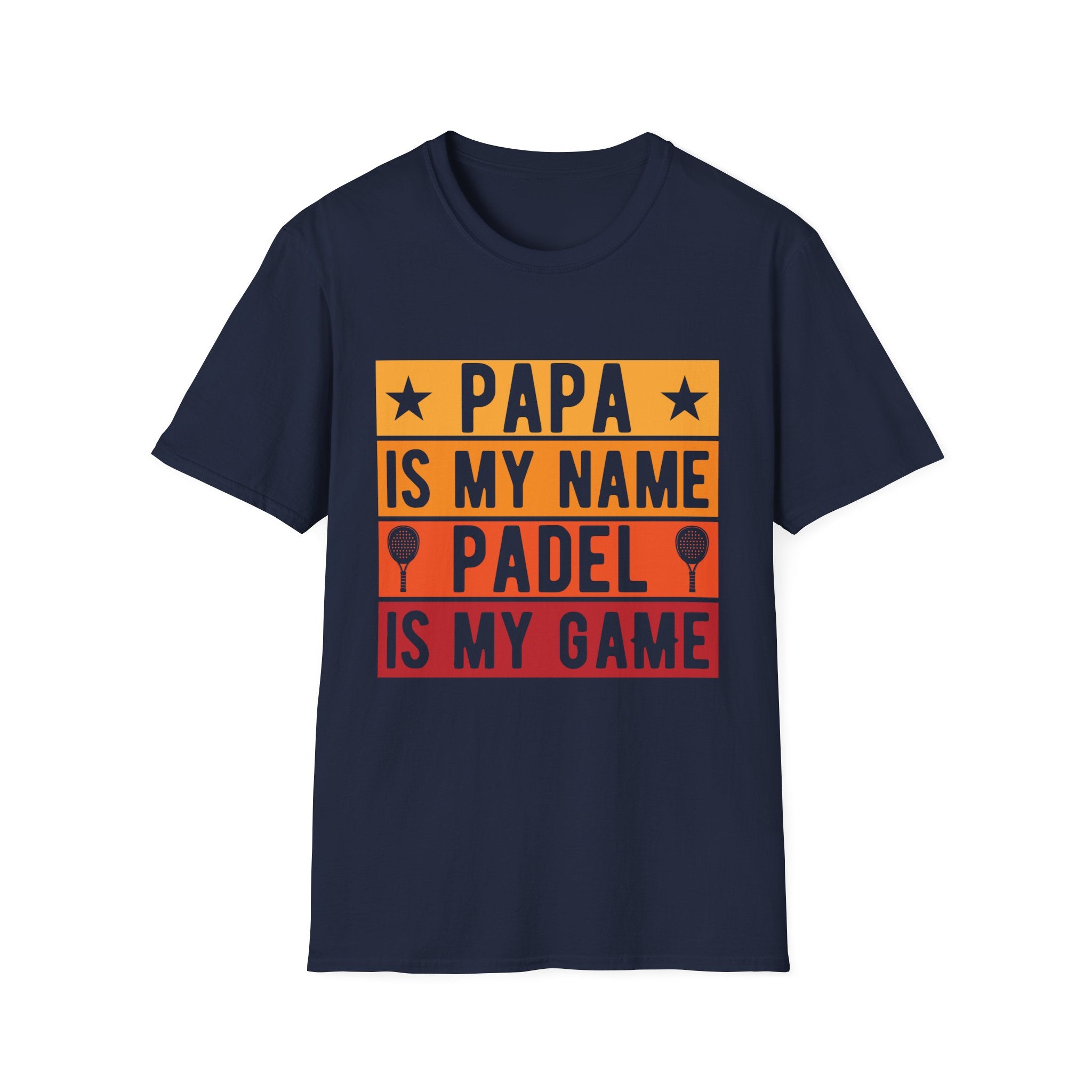 Papa my name Padel my game T-Shirt
