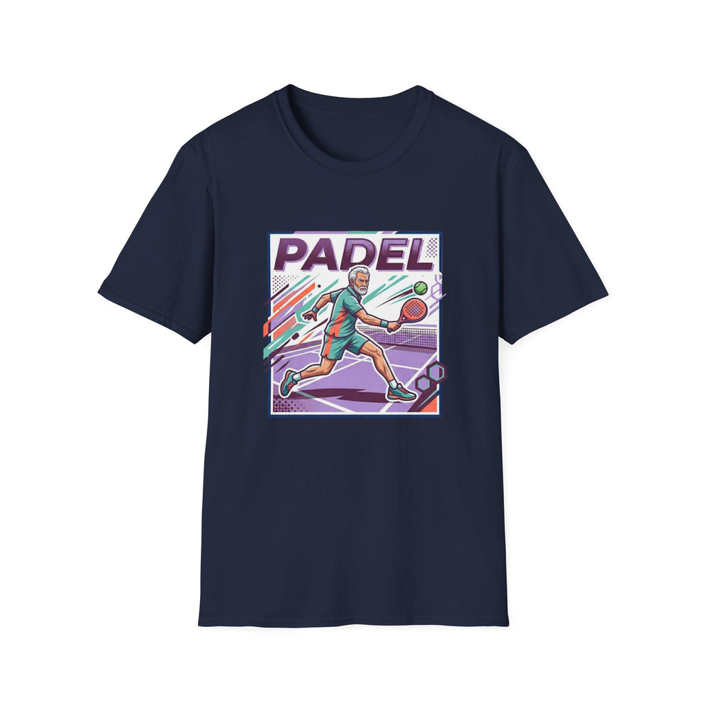 Pinker Padel Opa T-Shirt