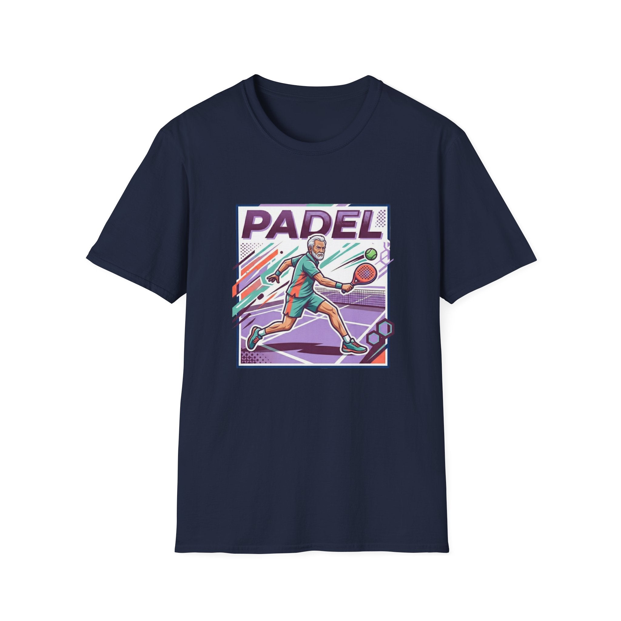 Pinker Padel Opa T-Shirt