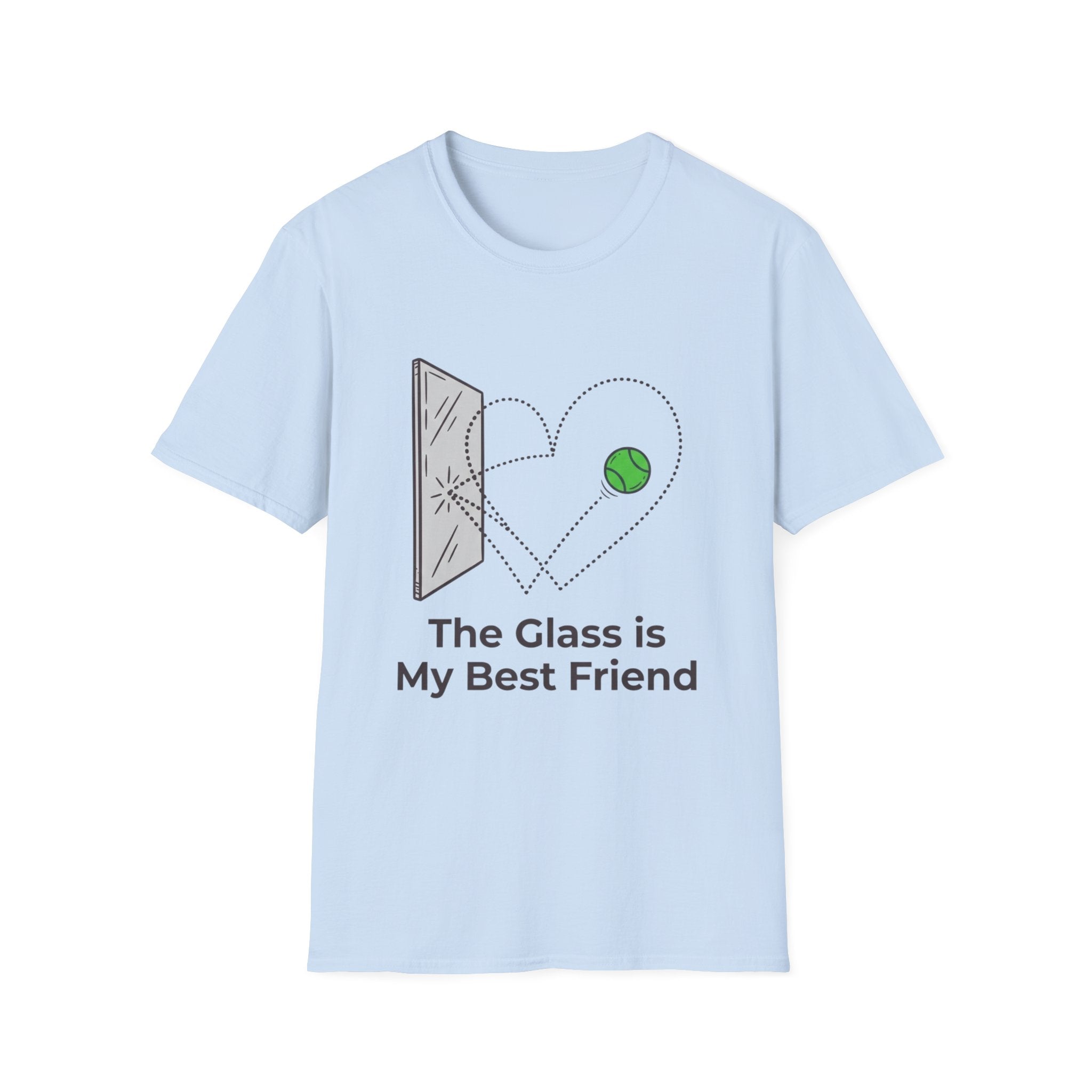 the glass is my best friend T-Shirt