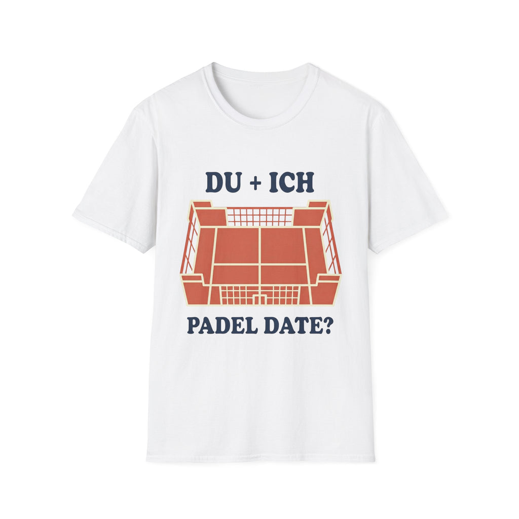 Du + ich padel date T-Shirt