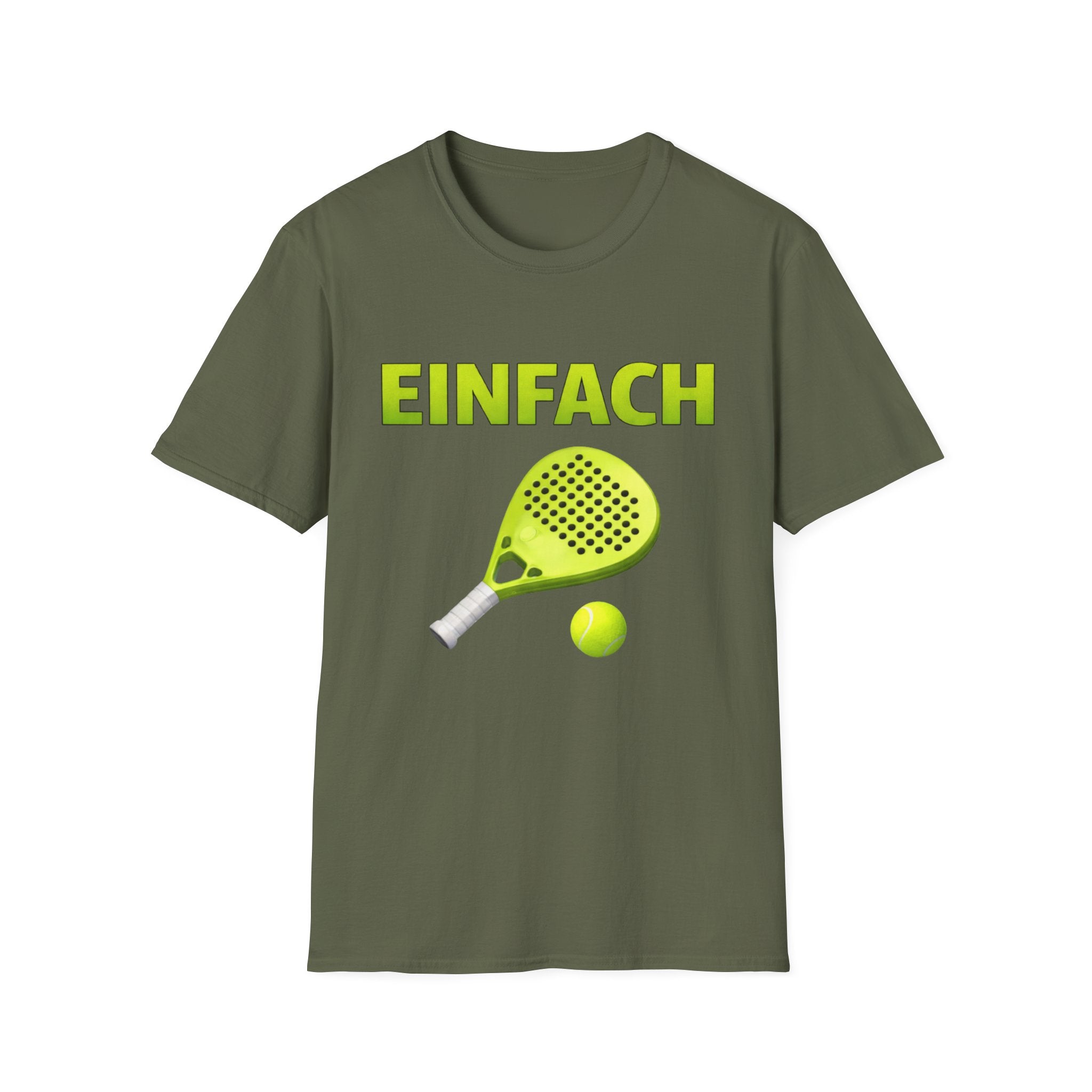 Einfach Padel realistisch T-Shirt