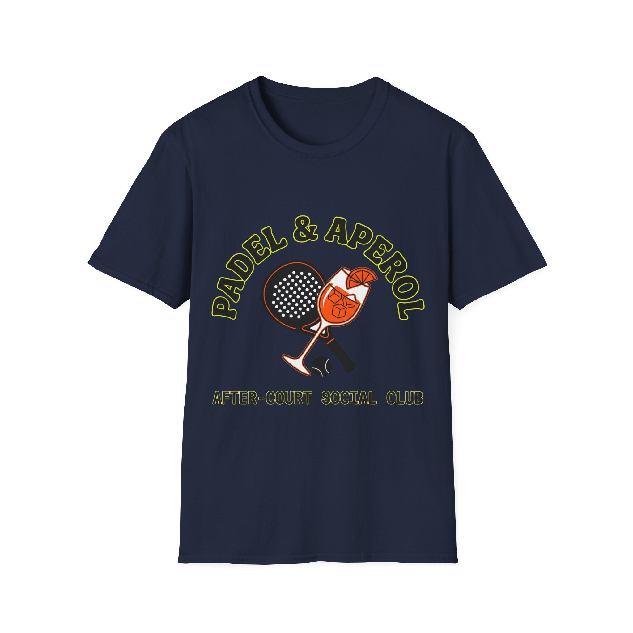 Padel & Aperol after social club society T‑Shirt