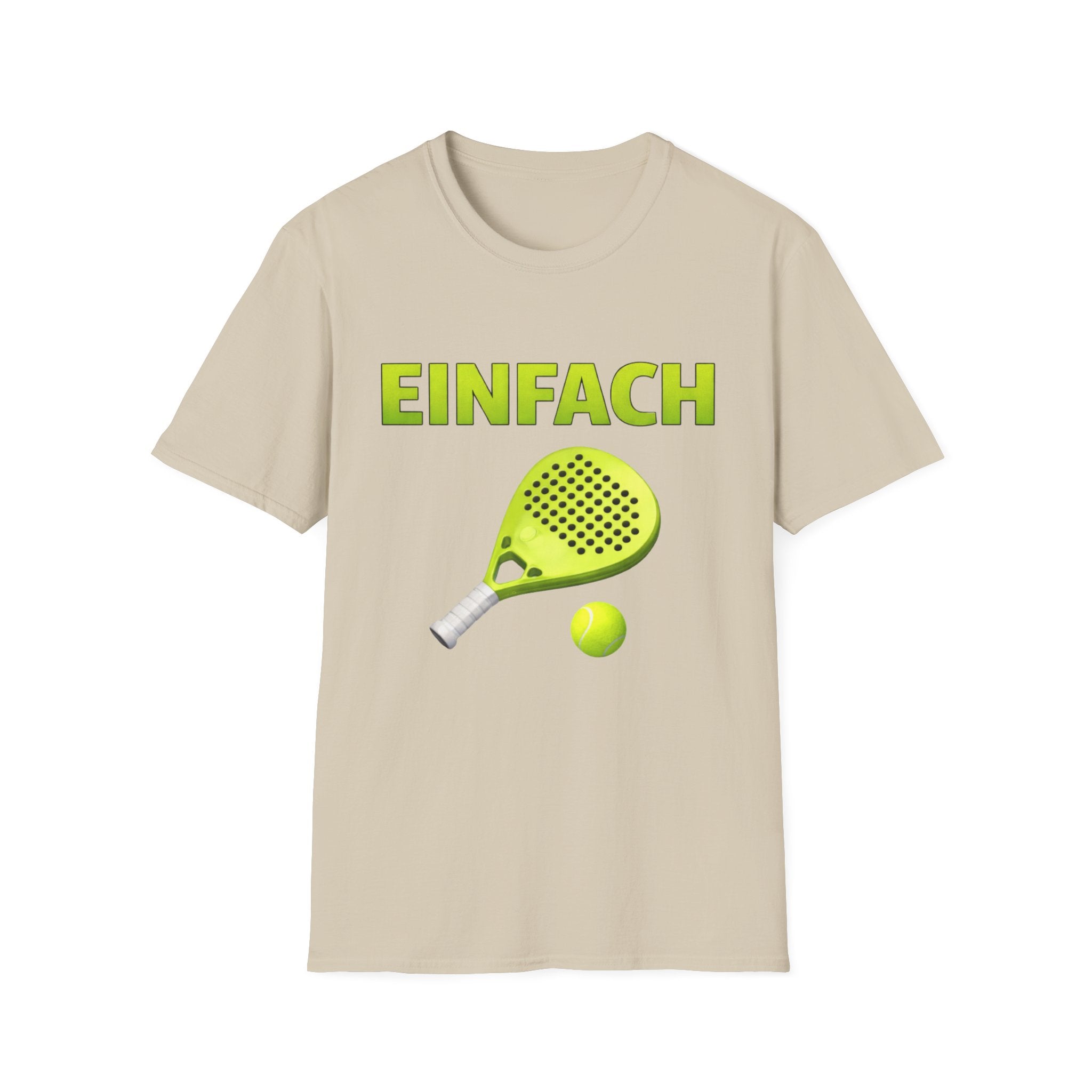 Einfach Padel realistisch T-Shirt