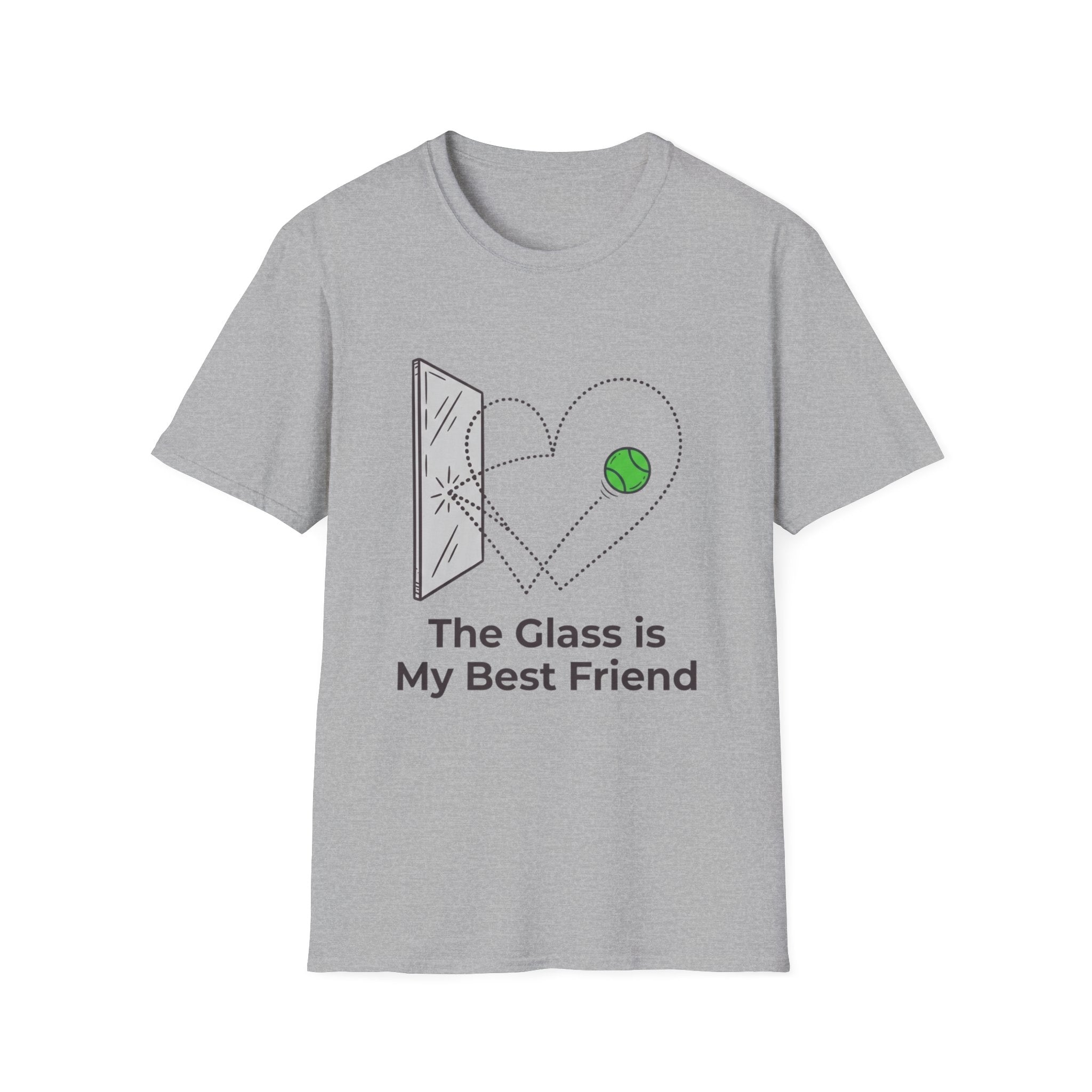 the glass is my best friend T-Shirt