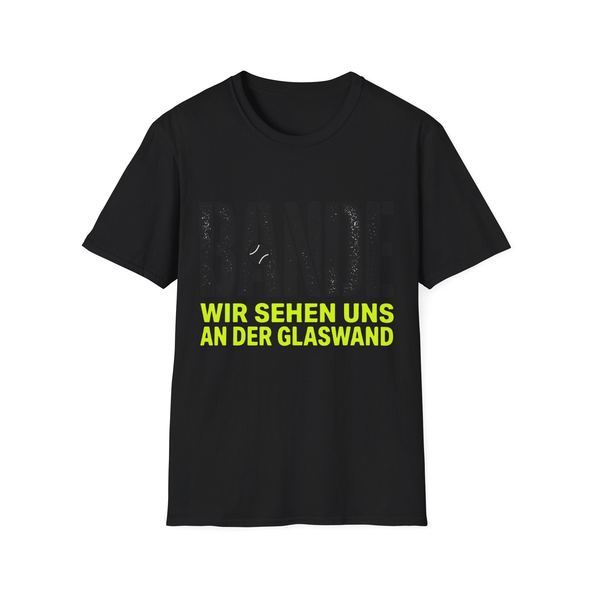 Bande wir sehen uns an der Glaswand T-Shirt