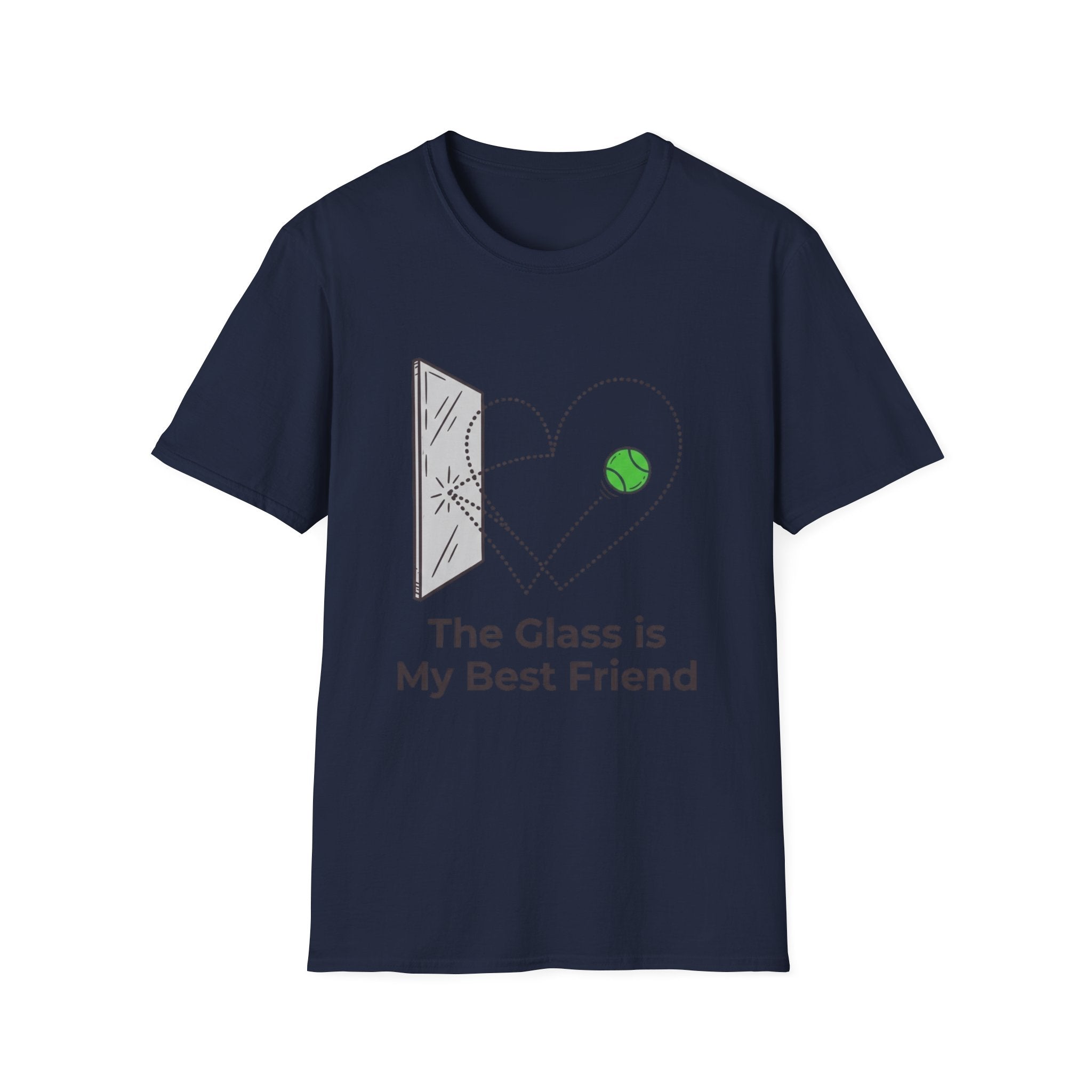 the glass is my best friend T-Shirt