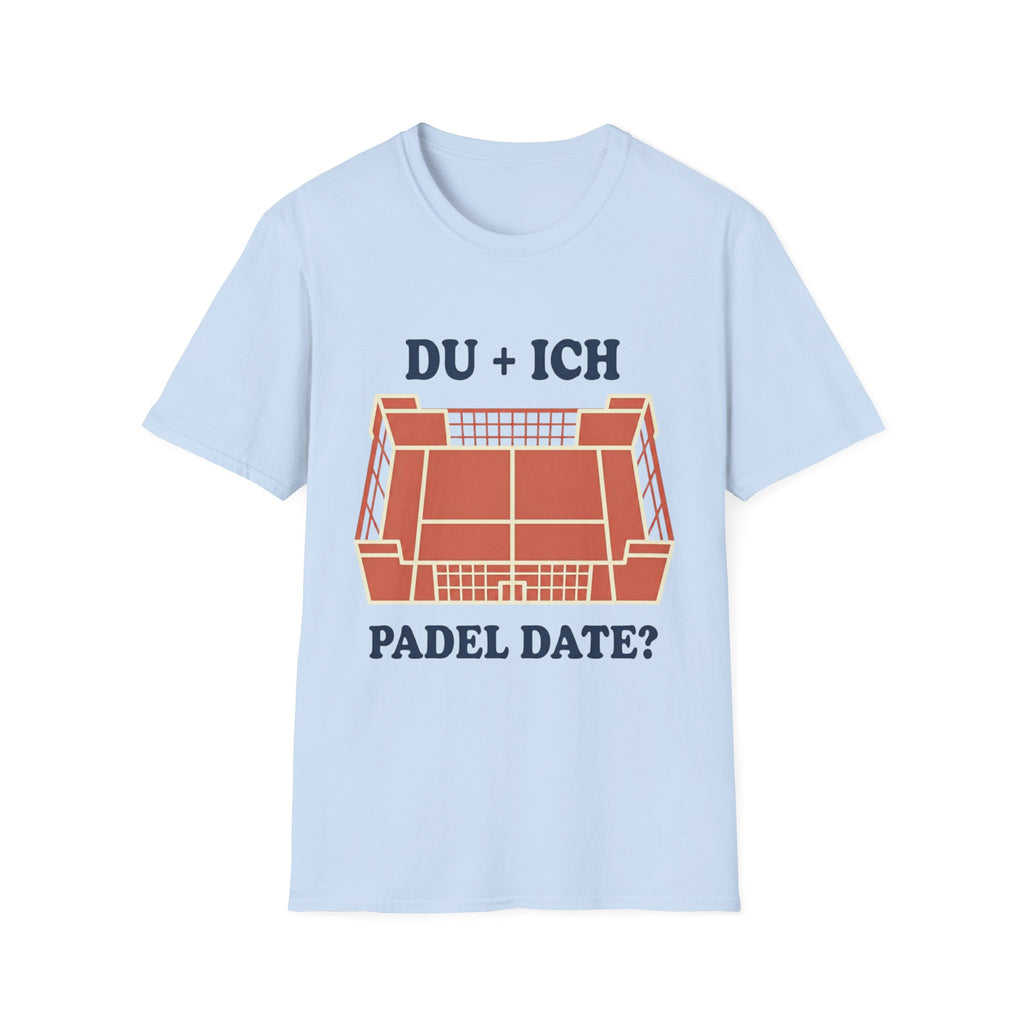 Du + ich padel date T-Shirt