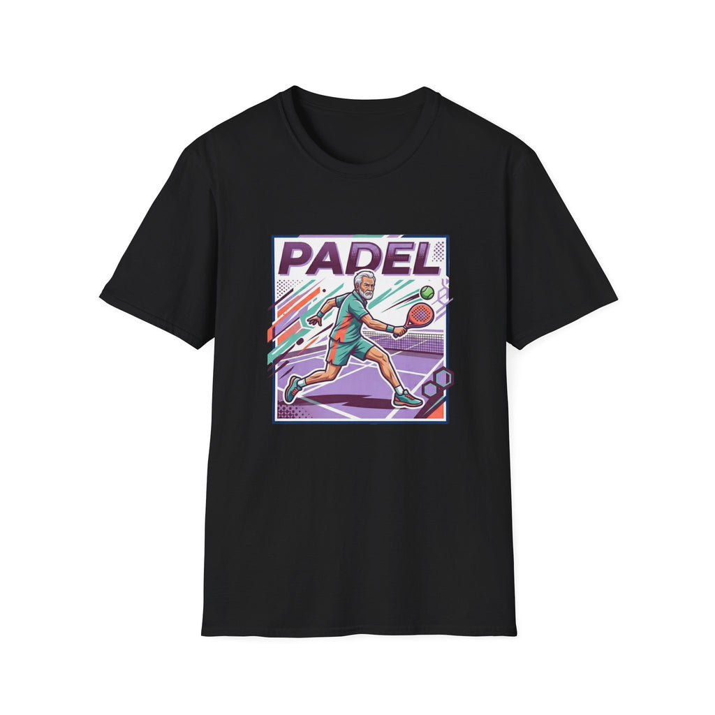 Pinker Padel Opa T-Shirt