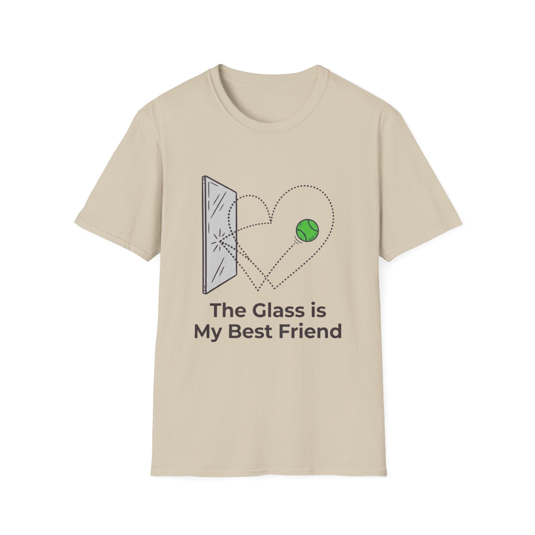 the glass is my best friend T-Shirt