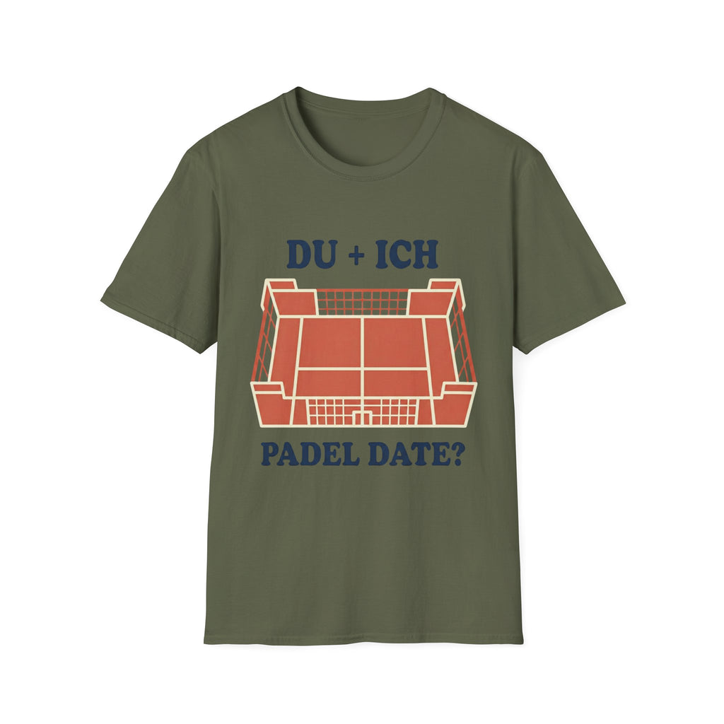 Du + ich padel date T-Shirt