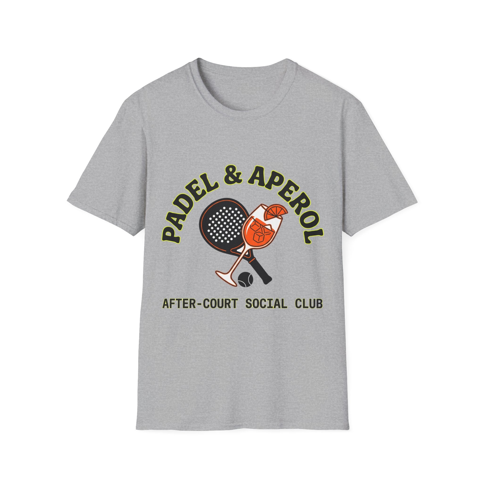 Padel & Aperol after social club society T‑Shirt