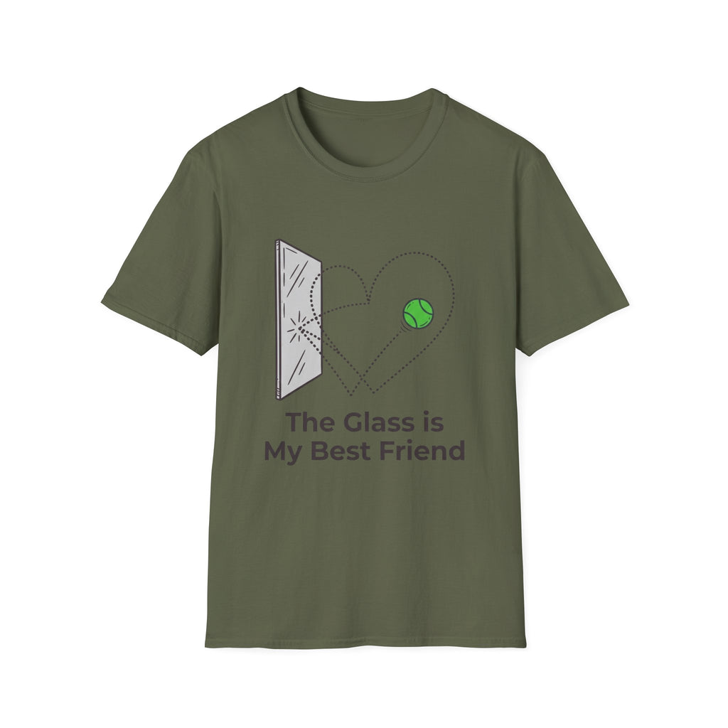 the glass is my best friend T-Shirt