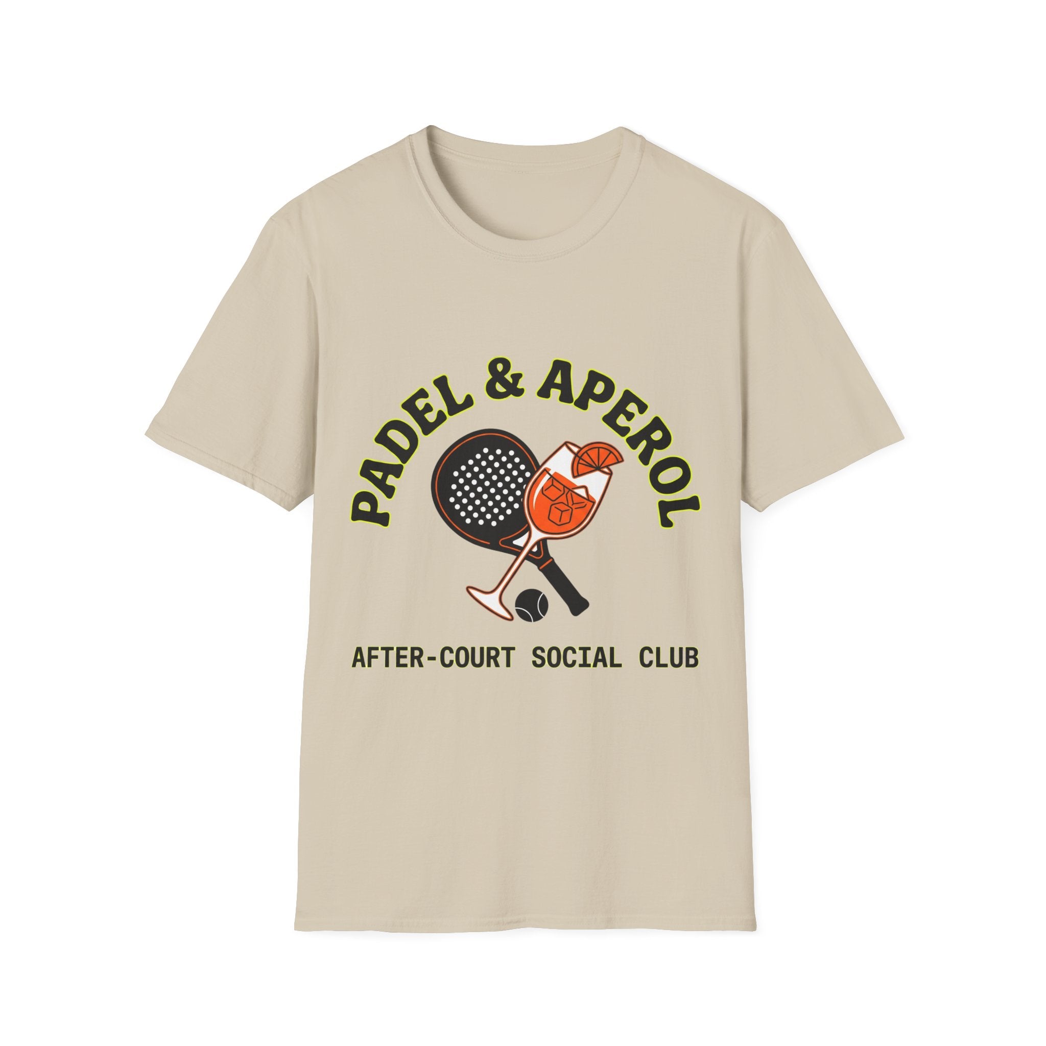 Padel & Aperol after social club society T‑Shirt