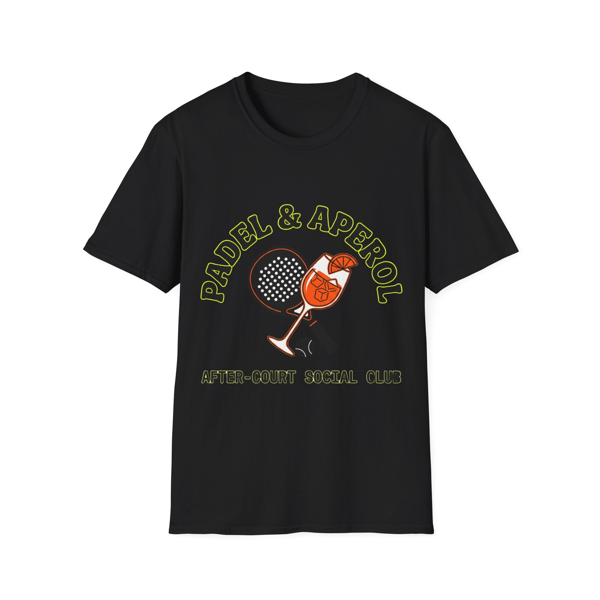 Padel & Aperol after social club society T‑Shirt