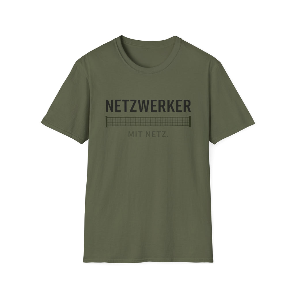 Netzwerker mit Netz T-Shirt