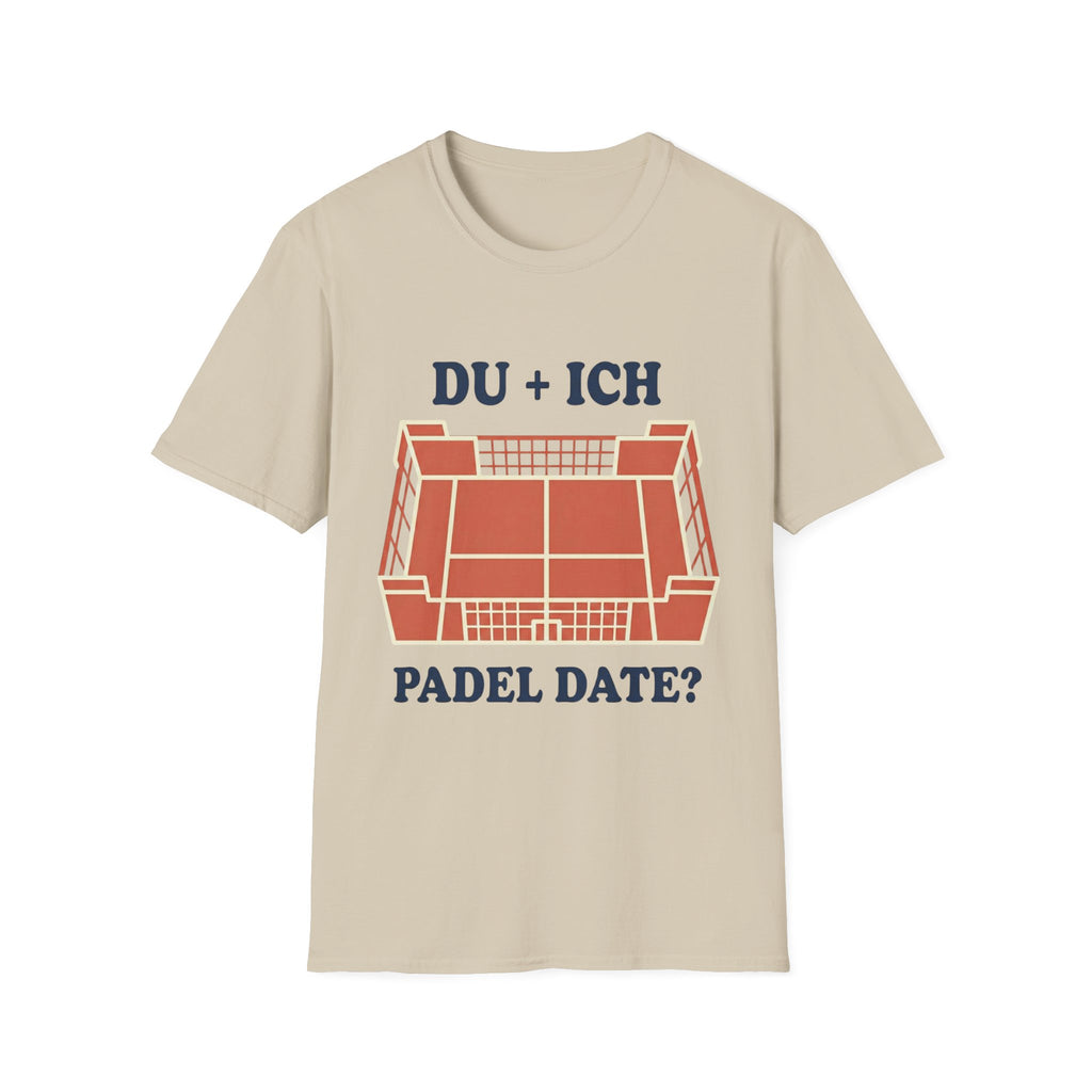 Du + ich padel date T-Shirt