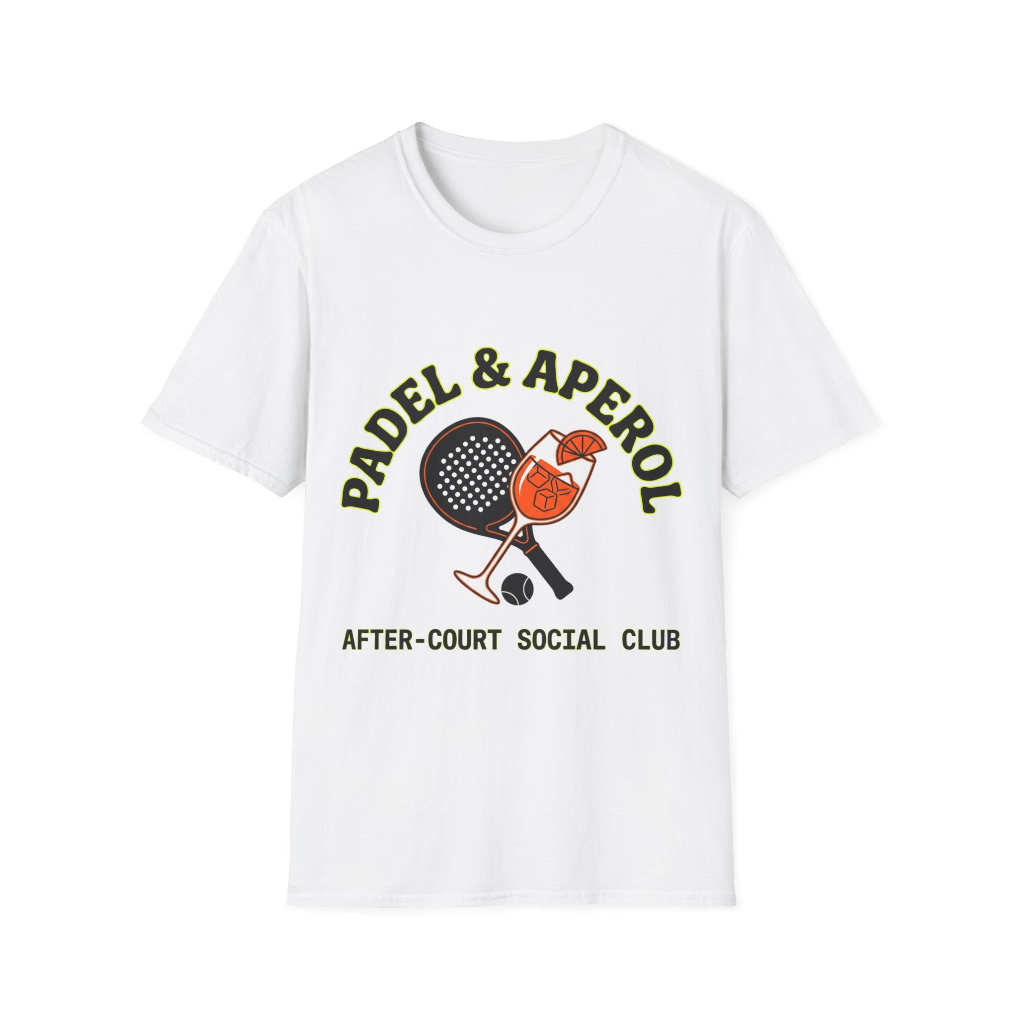 Padel & Aperol after social club society T‑Shirt