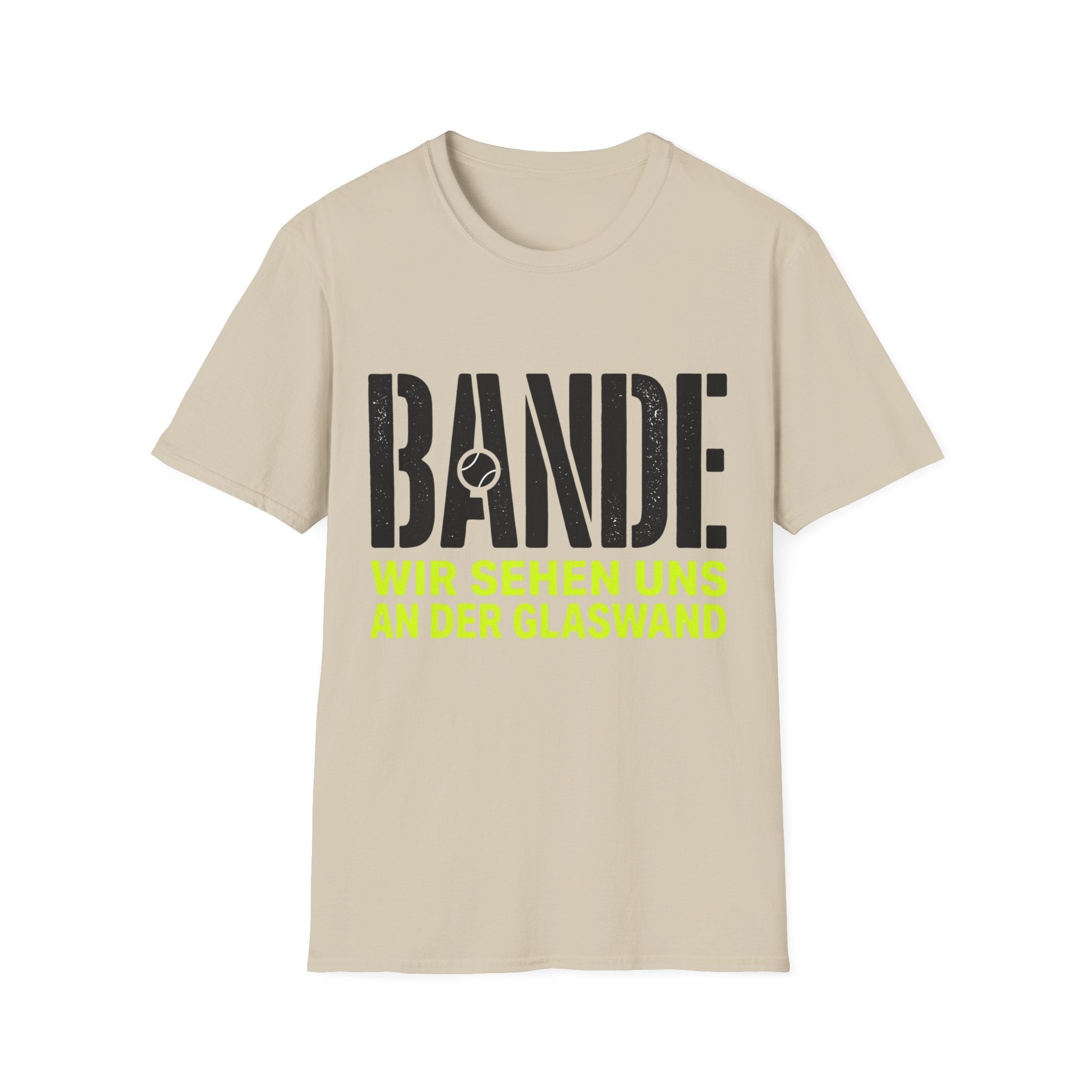 Bande wir sehen uns an der Glaswand T-Shirt