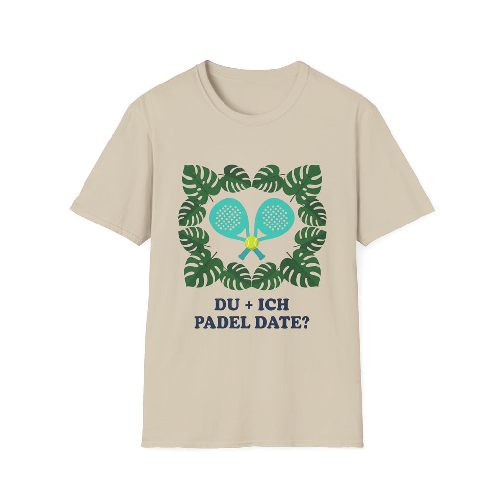 Du + ich padel date 2 T-Shirt