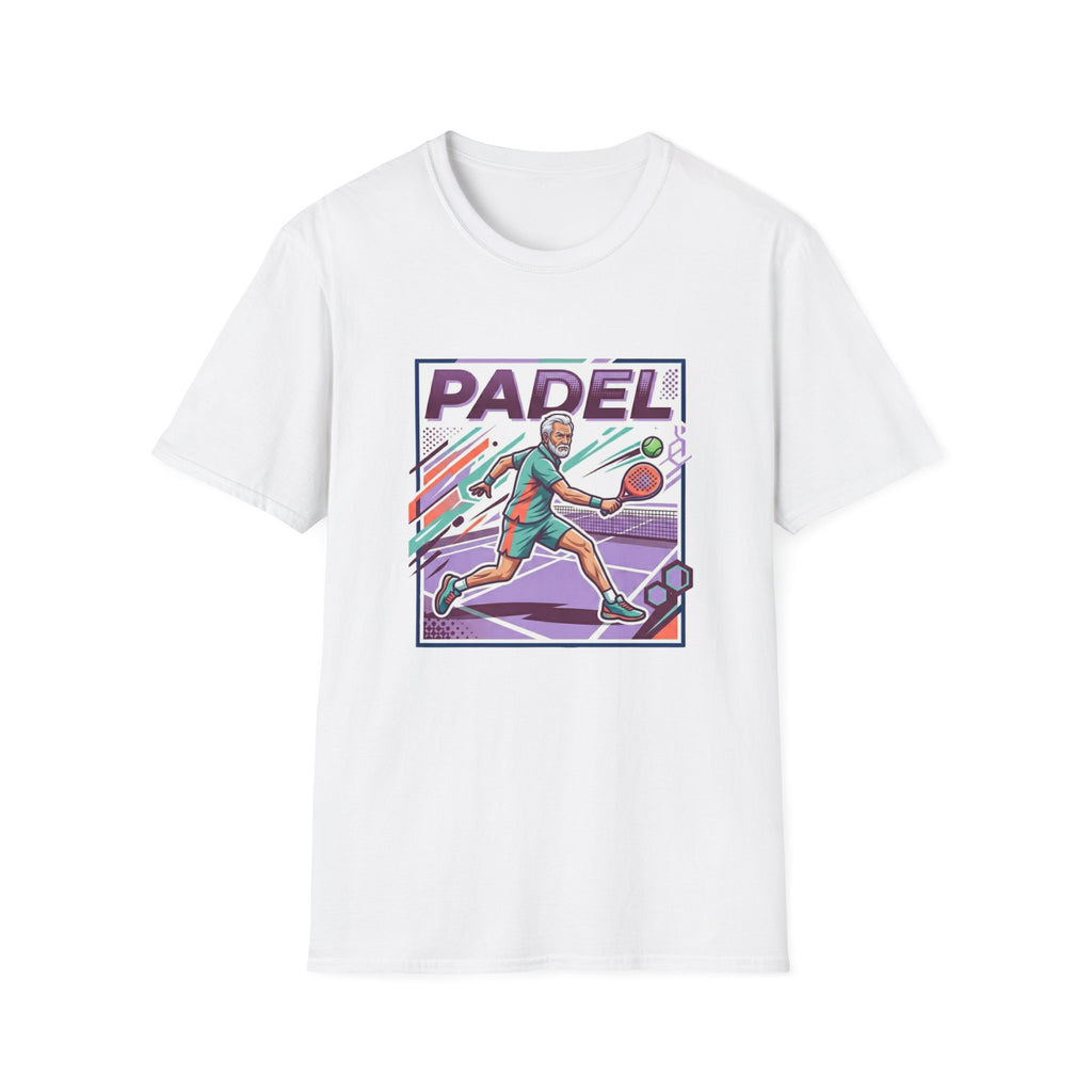 Pinker Padel Opa T-Shirt