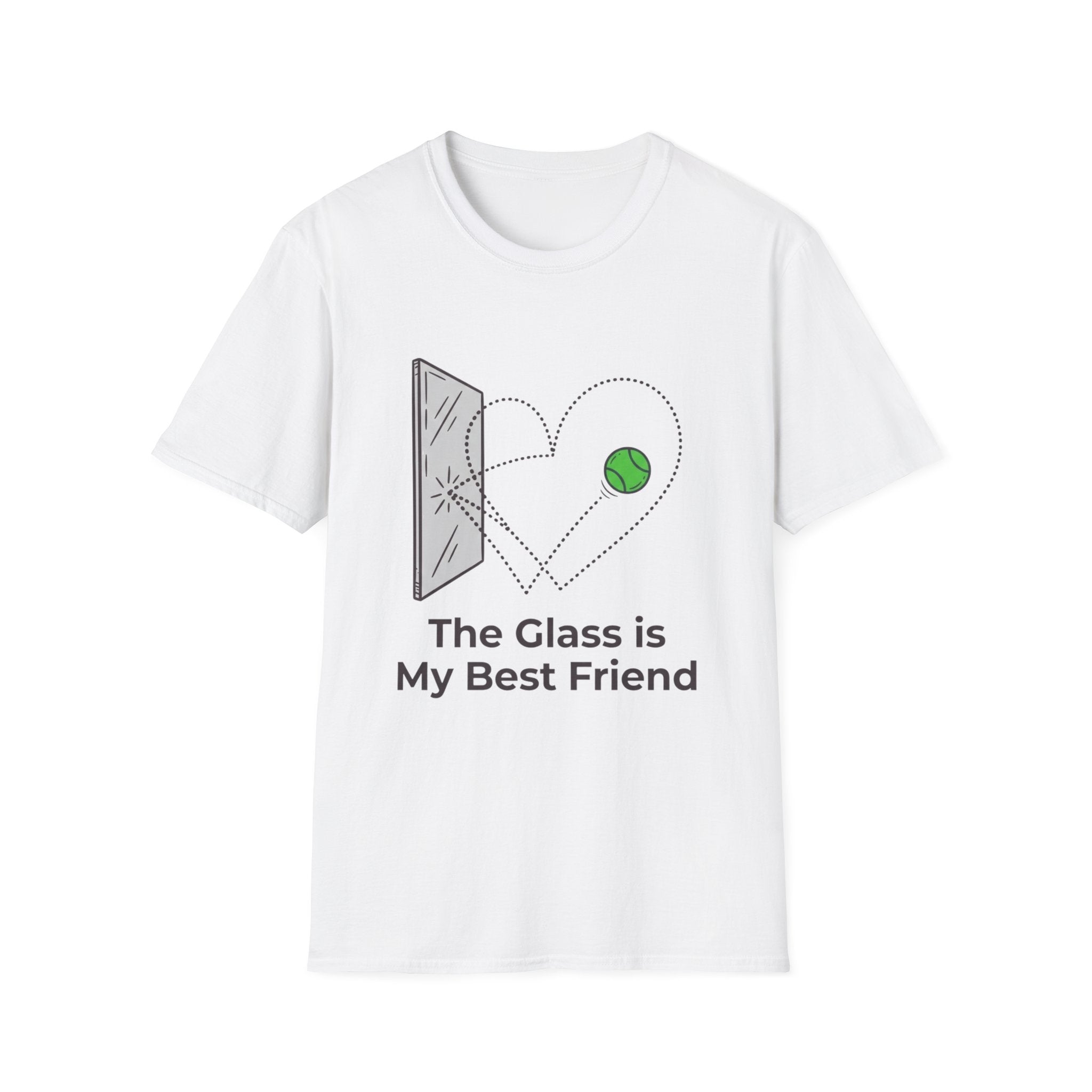 the glass is my best friend T-Shirt