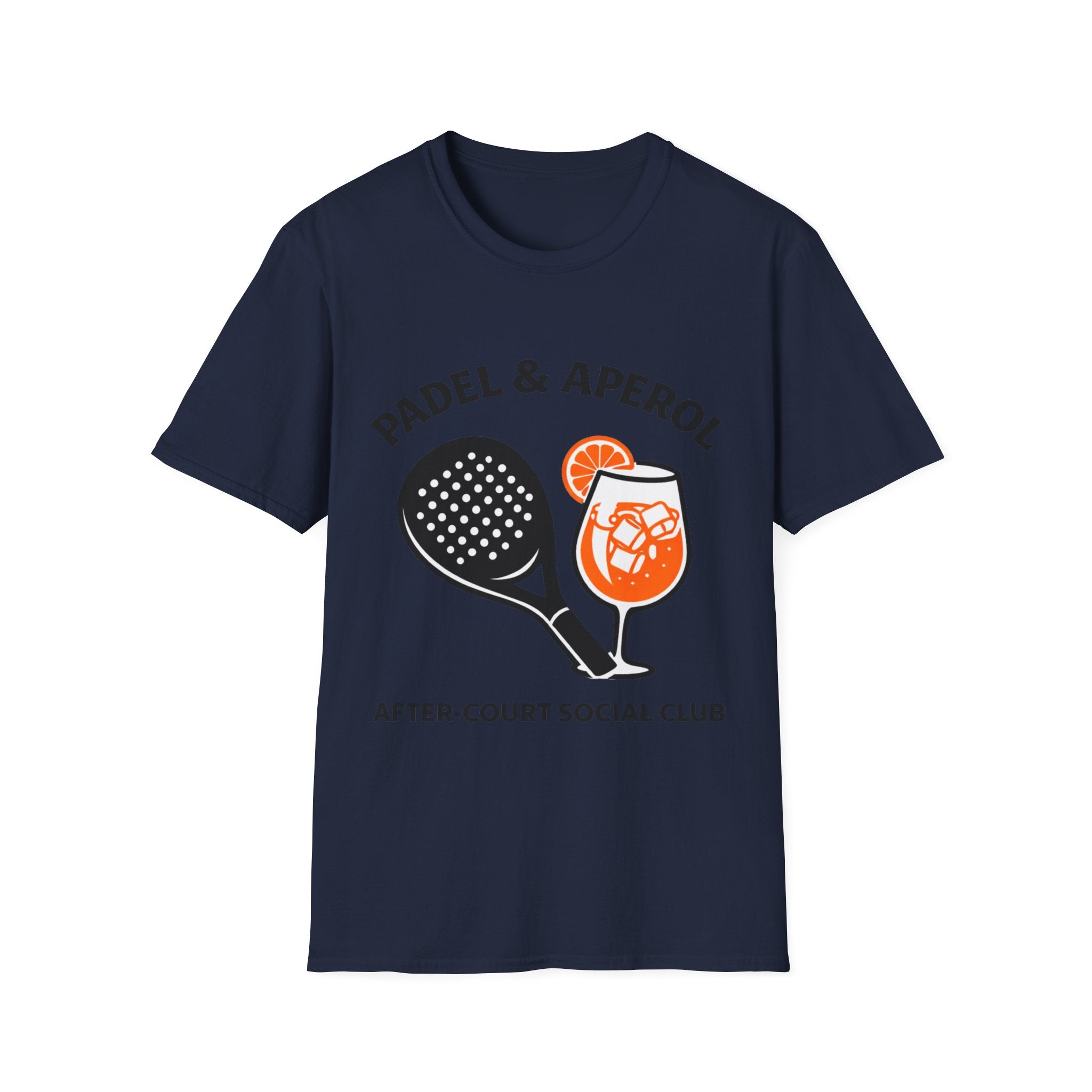 Padel & Aperol after-Court Social Club T‑Shirt