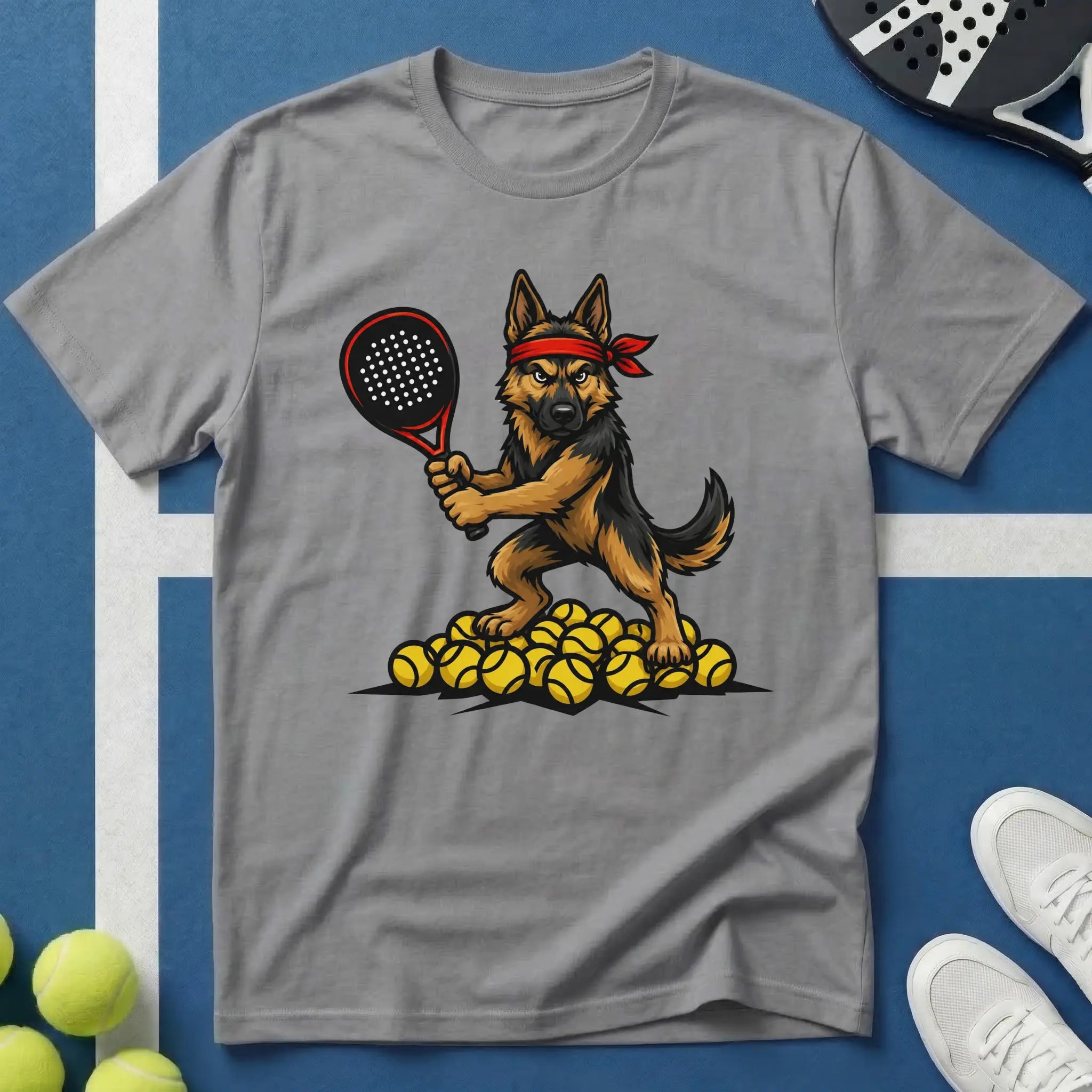 Padel Schäferhund T-Shirt