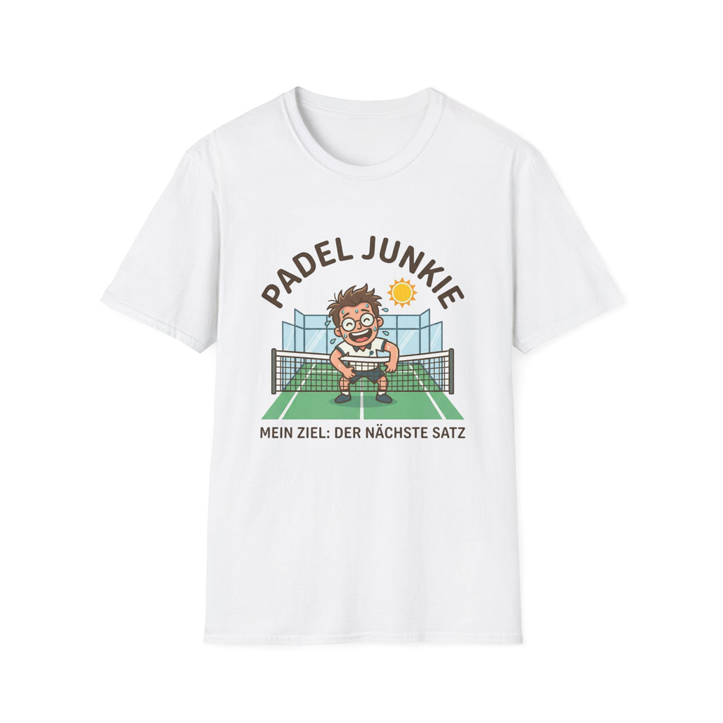 Padel Junkie mein Ziel der nächste Satz T-Shirt