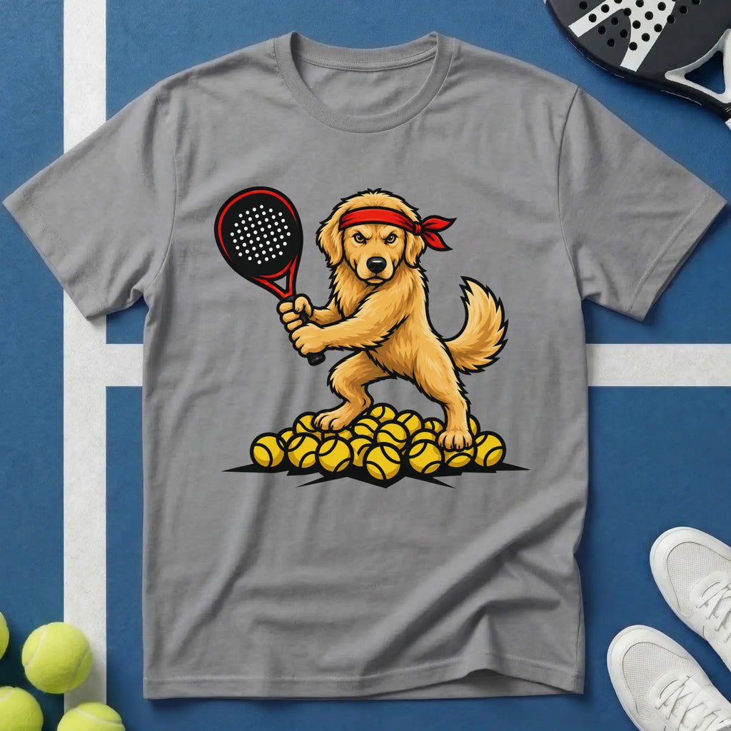 Padel Golden Retriever T-Shirt