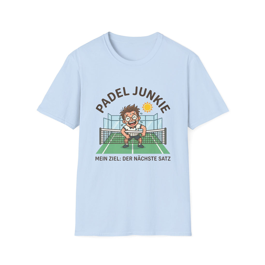 Padel Junkie mein Ziel der nächste Satz T-Shirt