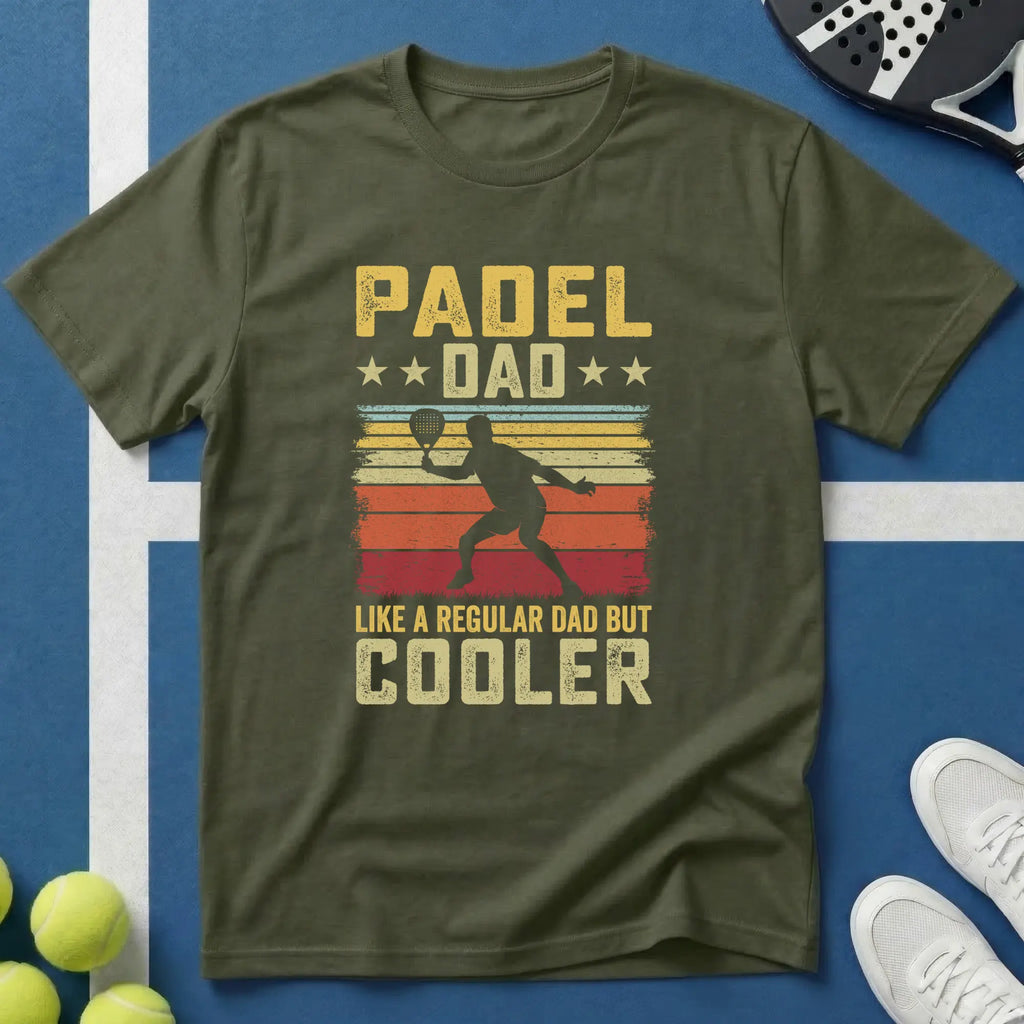 Padel grandpa like a regular grandpa but cool T-Shirt