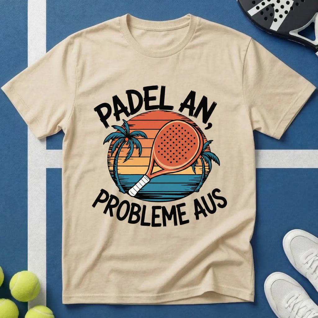 Padel an Probleme aus T-Shirt