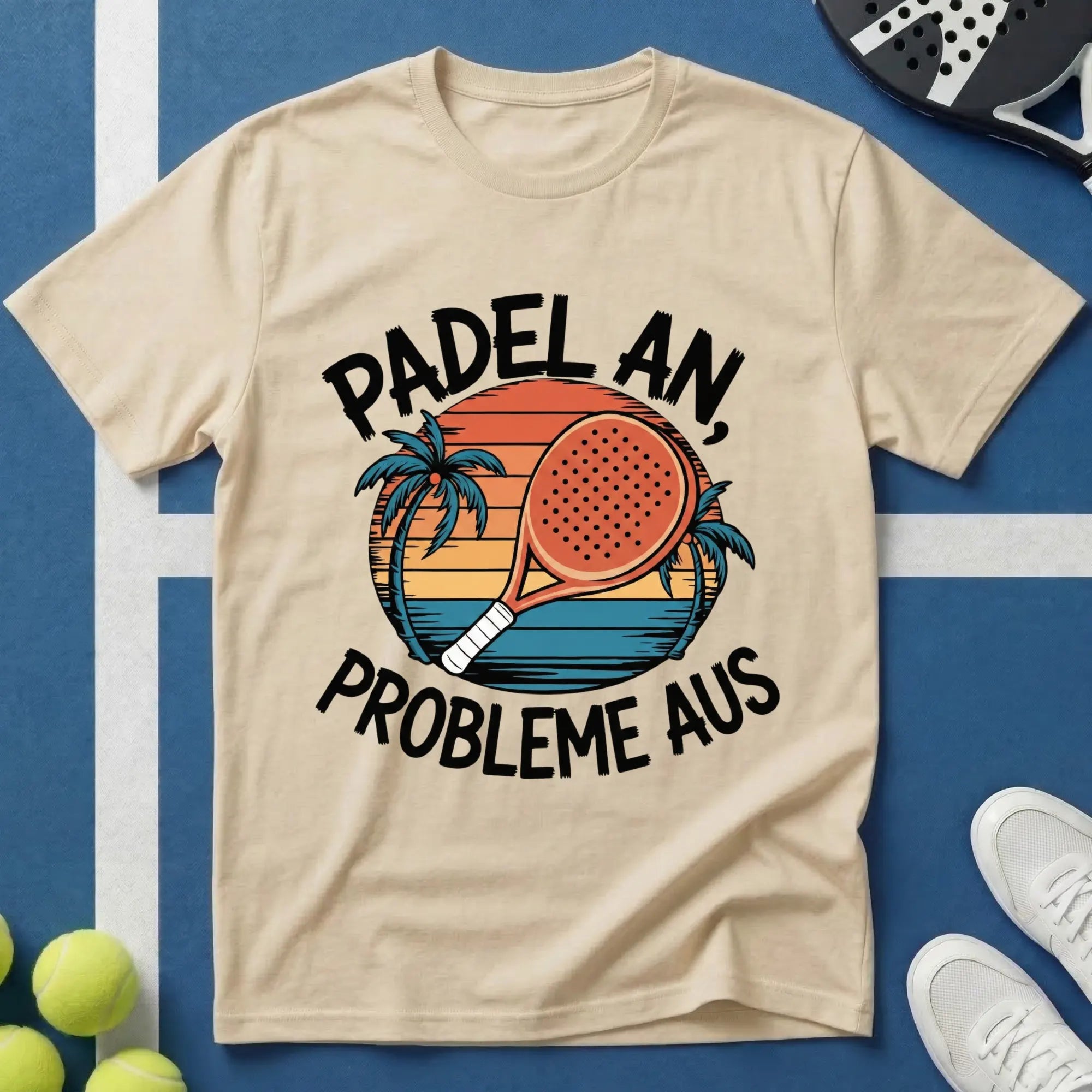 Padel an Probleme aus T-Shirt