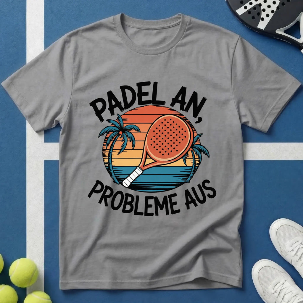 Padel an Probleme aus T-Shirt
