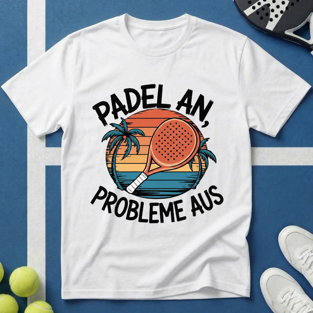 Padel an Probleme aus T-Shirt
