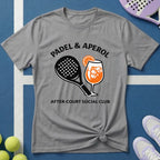 Padel & Aperol After-Court Social Club T‑Shirt