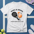 Padel & Aperol After-Court Social Club T‑Shirt