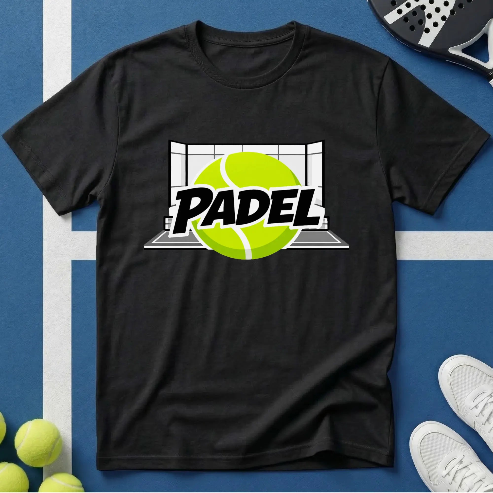 Padel Ball Court T-Shirt