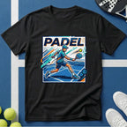 Padel Retro Spieler T-Shirt