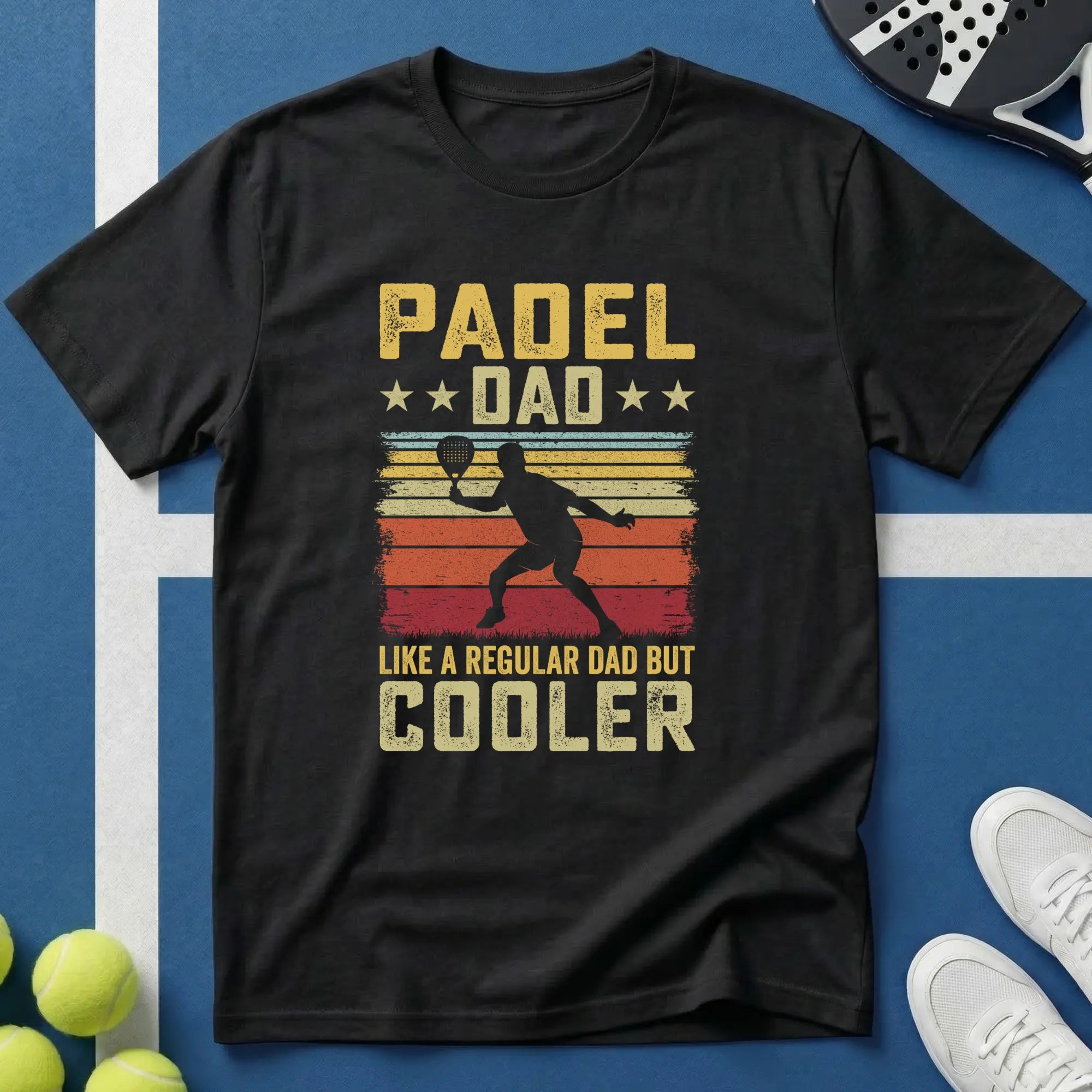 Padel grandpa like a regular grandpa but cool T-Shirt