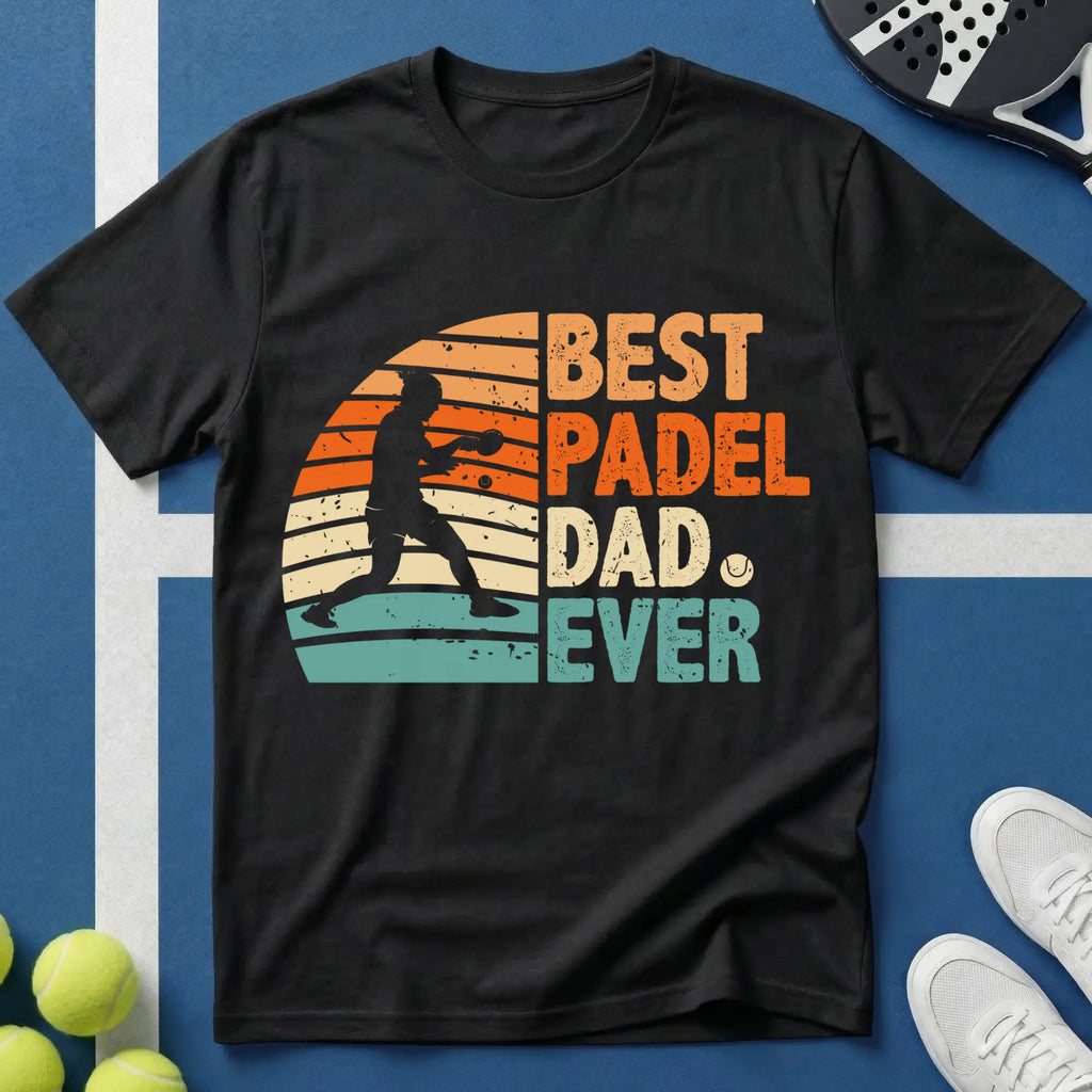 Best Padel Dad ever T-Shirt