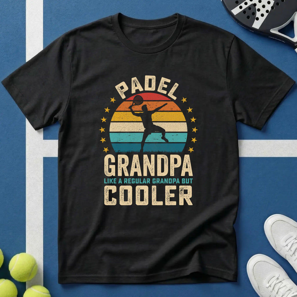 Padel dad like a regular dad but cool T-Shirt