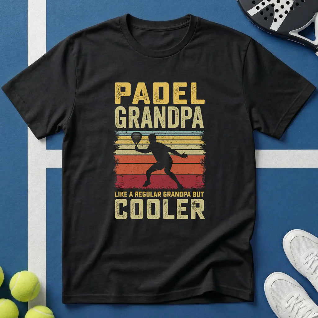 Padel dad like a regular dad but cool T-Shirt