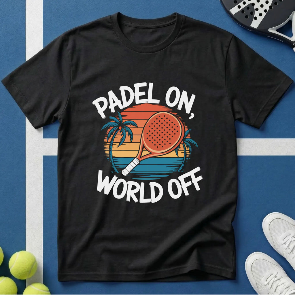 Padel on world off 2 T-Shirt